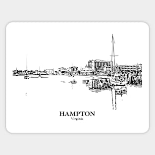 Hampton - Virginia Sticker